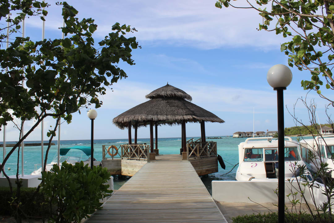 Bootsanlegestelle Cinnamon Dhonveli Maldives