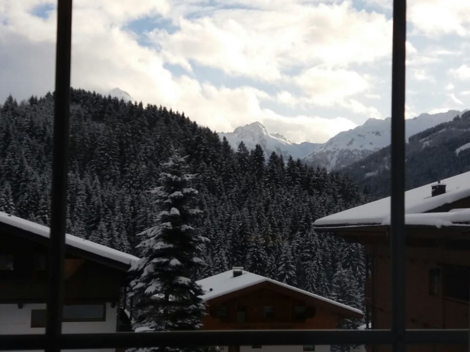 Blick Richtung Berg vom Zimmer aus Hotel Alphof Alpbach