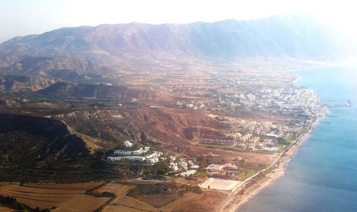Aegean Village beim Landeanflug Lagas Aegean Village