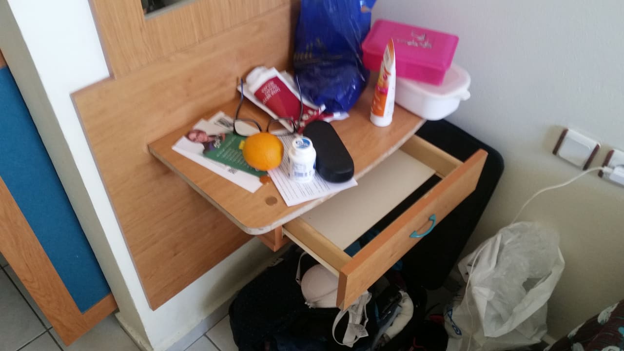 Unsere einzige Ablege. Hotel Aslan City Kleopatra