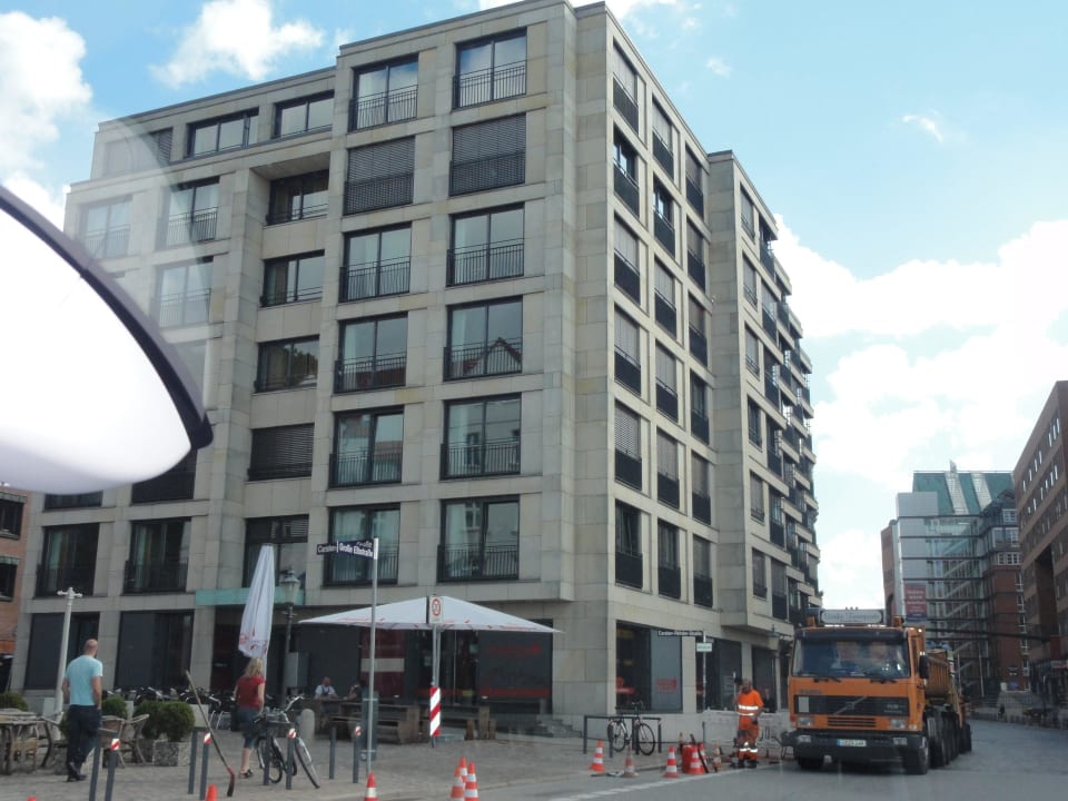 Aussenansicht Clipper Boardinghouse Hamburg-Holzhafen