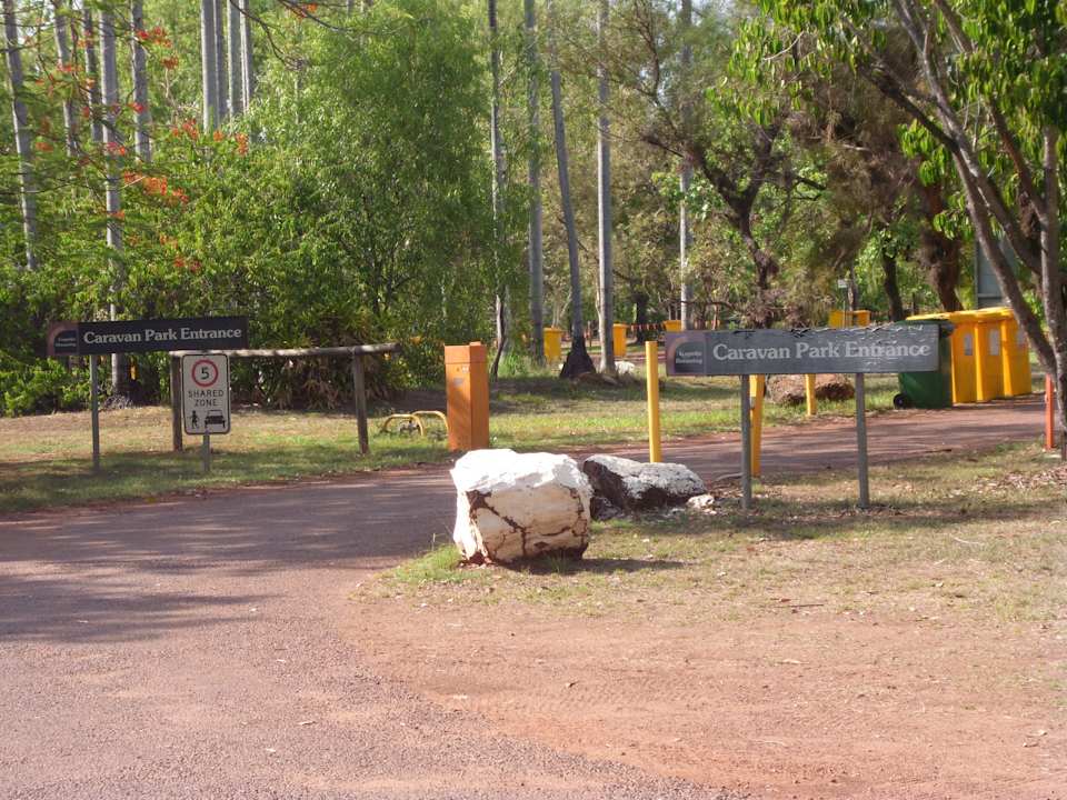 Gartenanlage Gagudju Cooinda Lodge