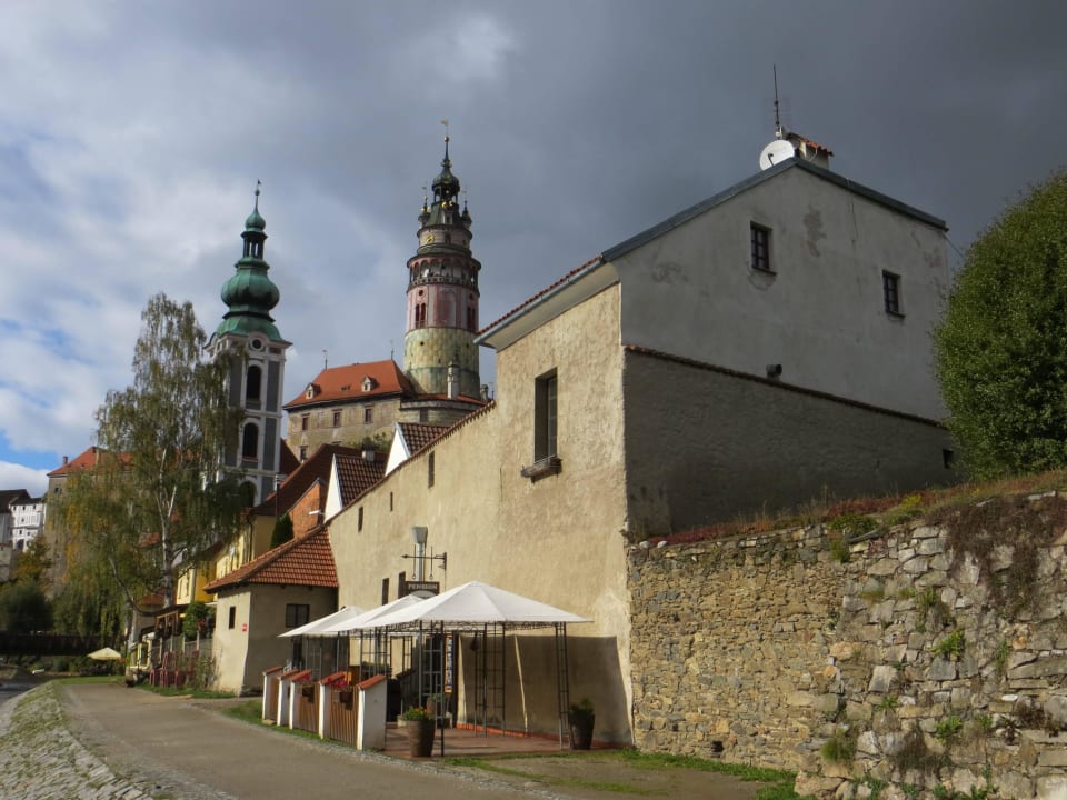 Die kleine Pension Na Fortne am Moldauufer Pension Na Fortne
