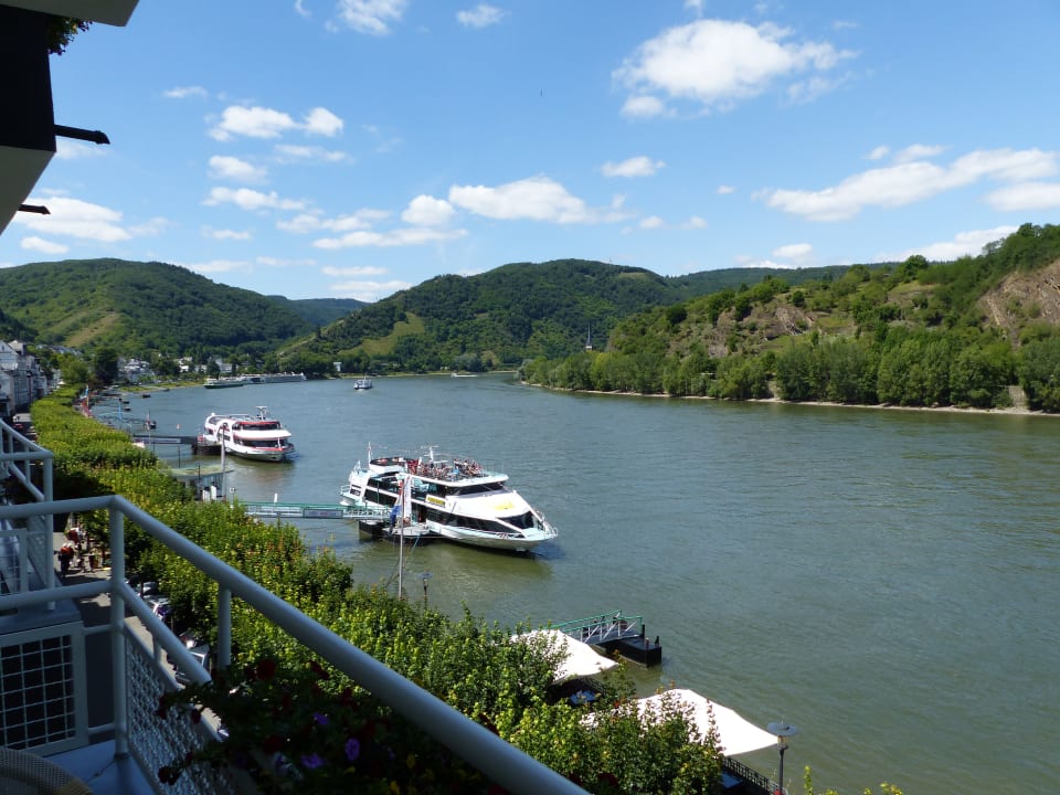 Ausblick Rheinhotel Lilie