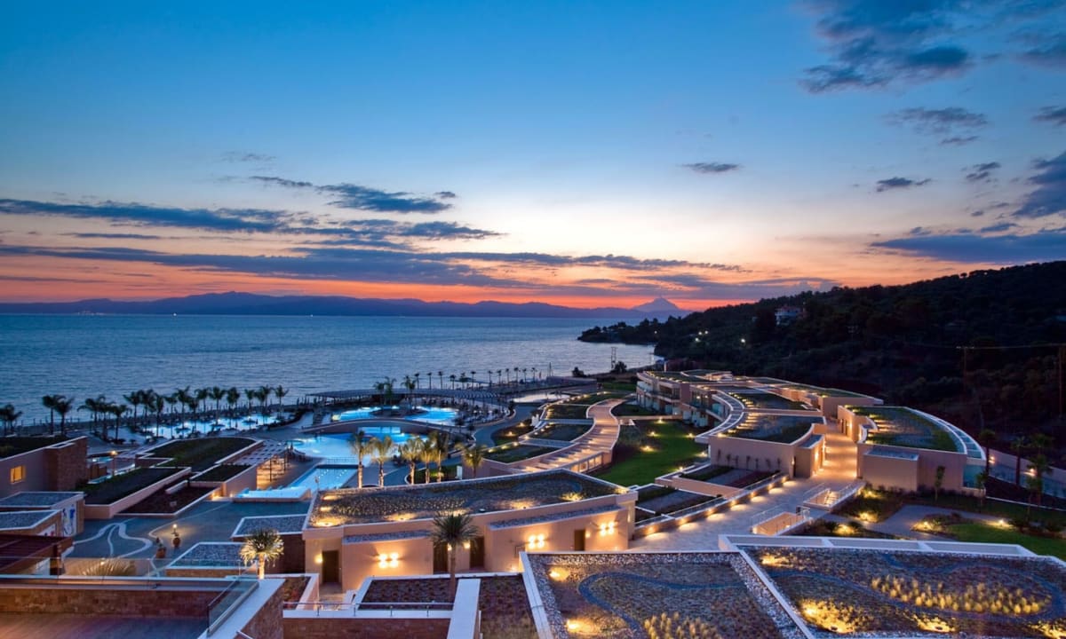 Ausblick Miraggio Thermal Spa Resort