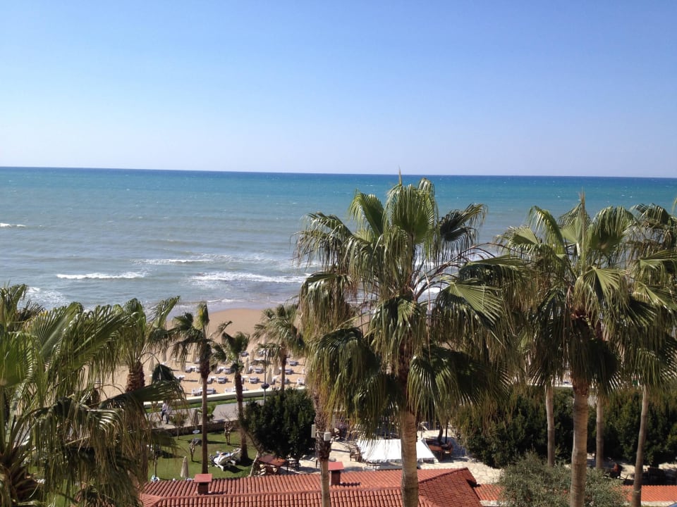 Blick vom Balkon Melas Resort Hotel