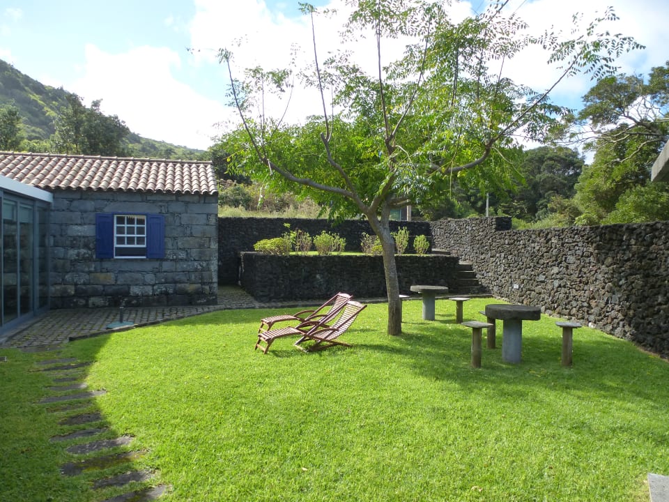Gartenanlage Casas da Fajã