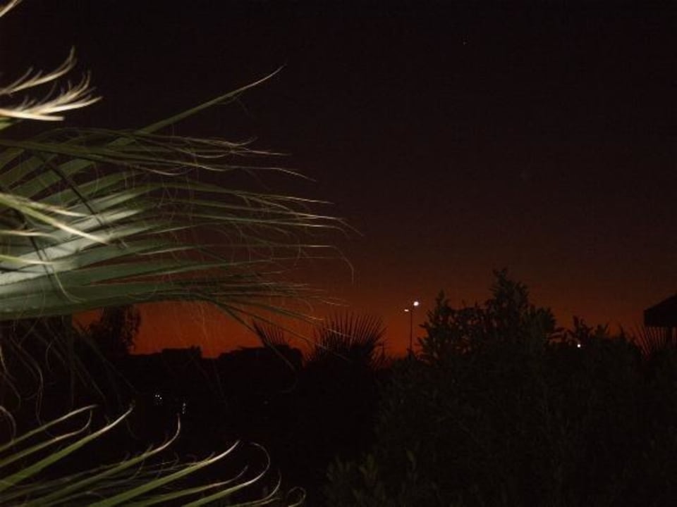 Sonnenuntergang Hane Family Resort