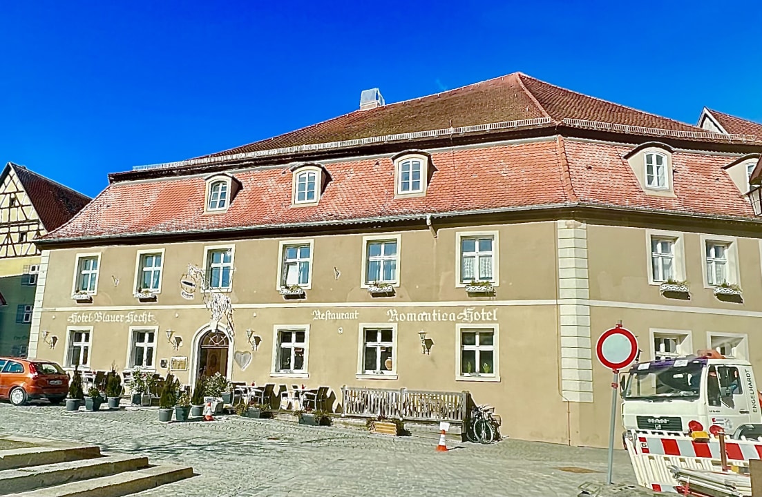 Außenansicht Romantica Hotel Blauer Hecht