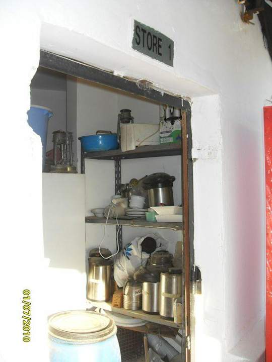 Küchenlager Candle Hotel Wadi Musa