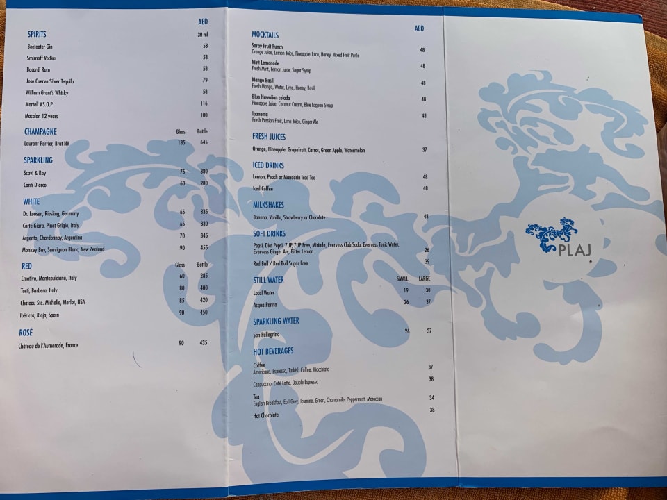 Gastro Jumeirah Zabeel Saray