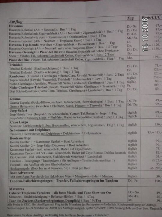  Ausflüge Muthu Playa Varadero