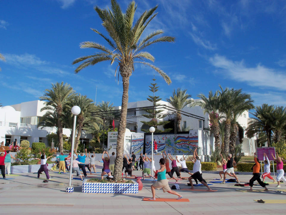 Frühsport Hotel El Mouradi Djerba Menzel