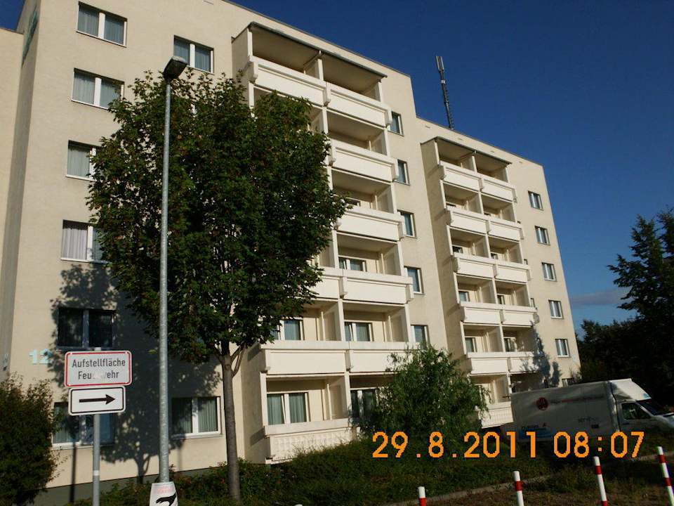 Fassade Hotel Rückseite Days Inn Leipzig City Centre