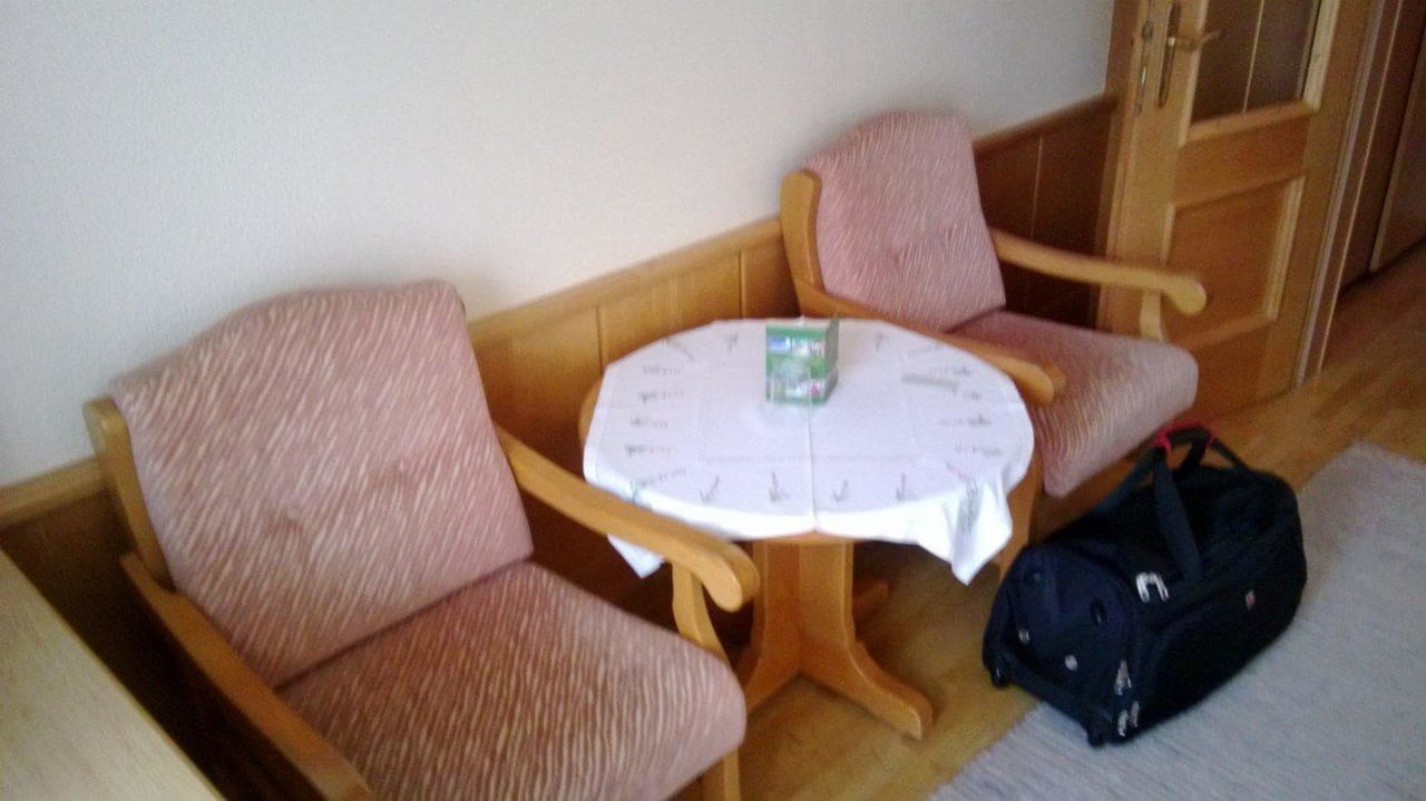 Genug Platz auch zum Arbeiten Hotel Matschner