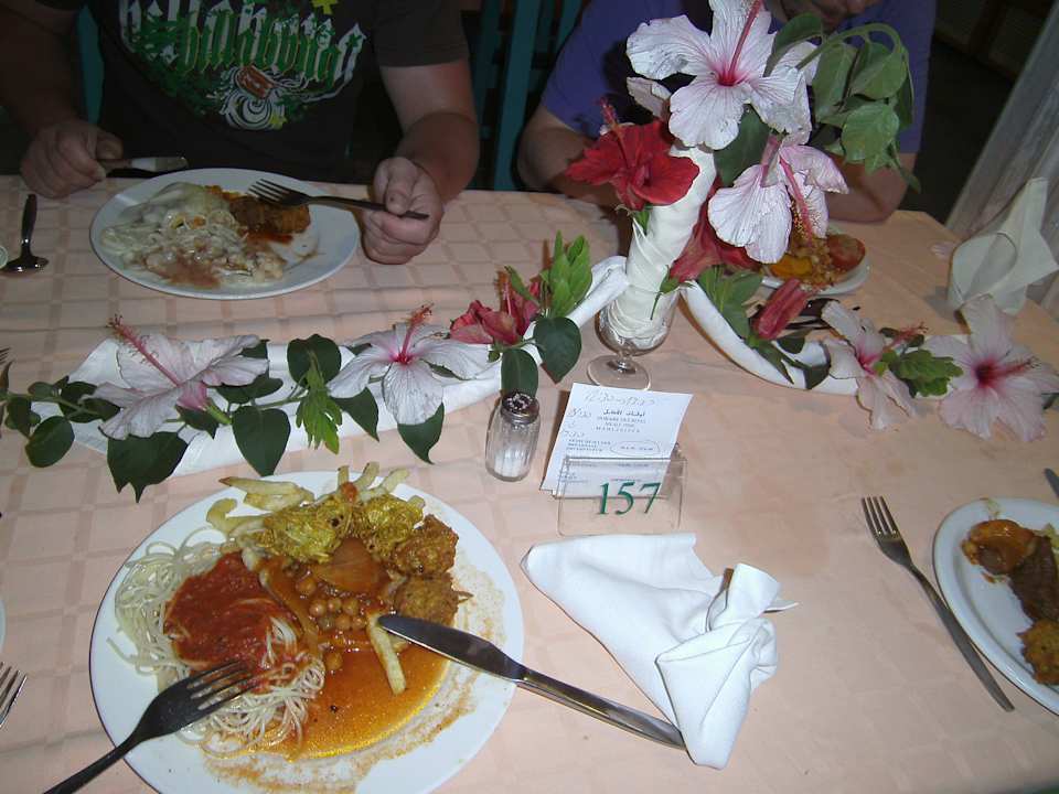 Tischdeko Houda Golf & Beach Club