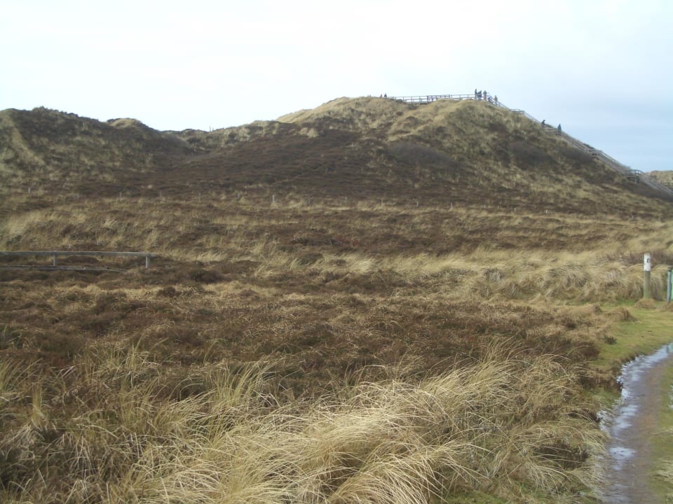 Blick aus dem Fenster Dünenhotel Alt-Rantum