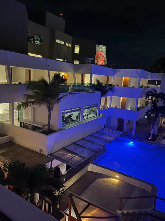 Ausblick Hotel Flamingo Cancun Resort