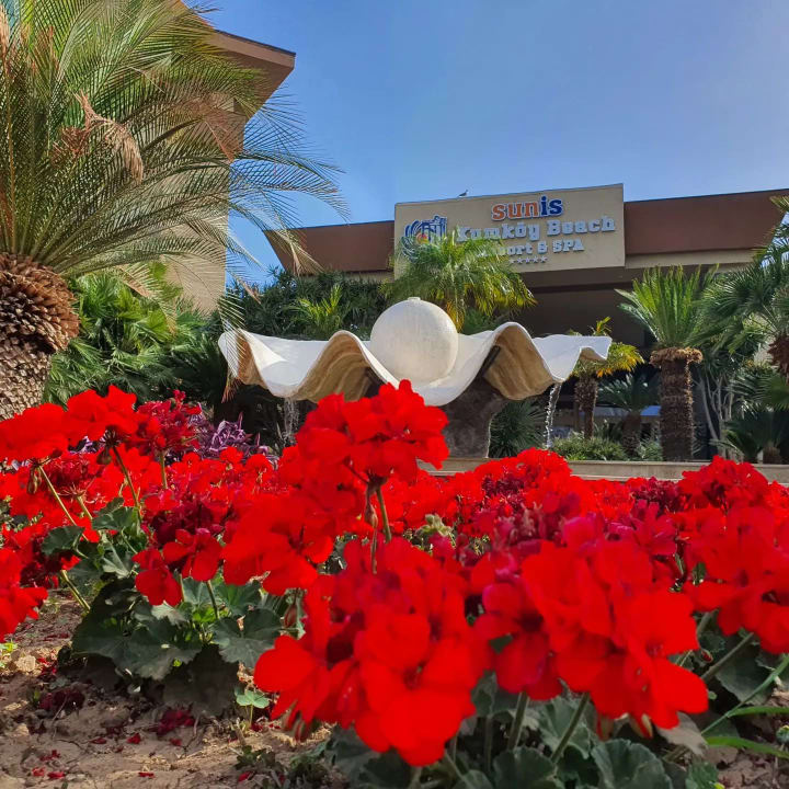 Gartenanlage Sunis Kumköy Beach Resort Hotel & Spa