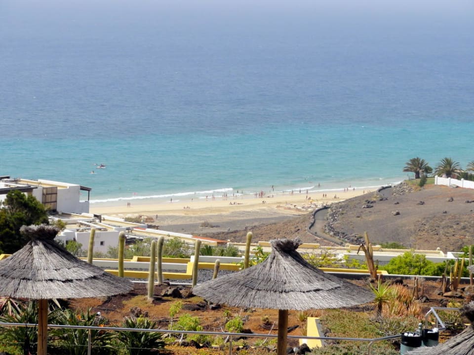 Von der Zimmerterrasse mit dem Tele AluaVillage Fuerteventura