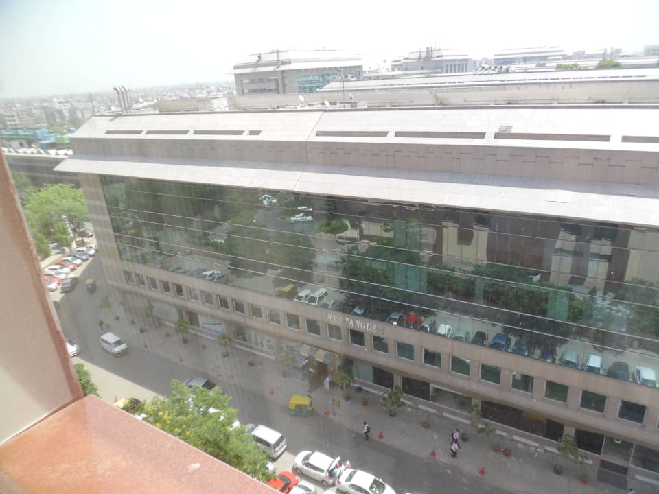 Zimmer 722 - Blick aus dem Zimmer Hotel Sheraton New Delhi