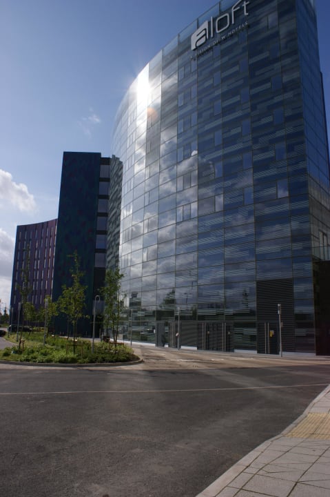 Sehr tolle Front. Hotel Aloft London ExCel