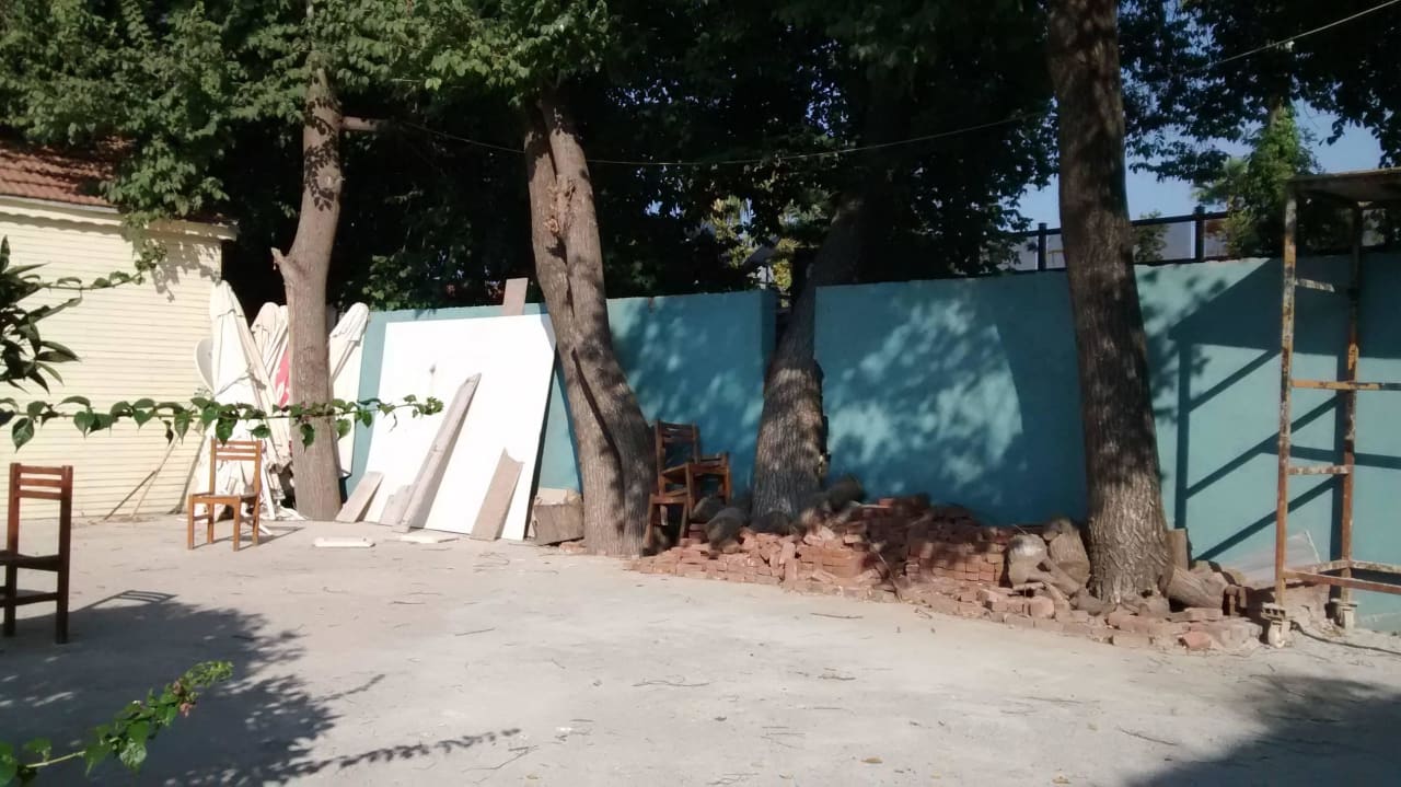 Innenanlage des Hotels Hotel Andiz Beach