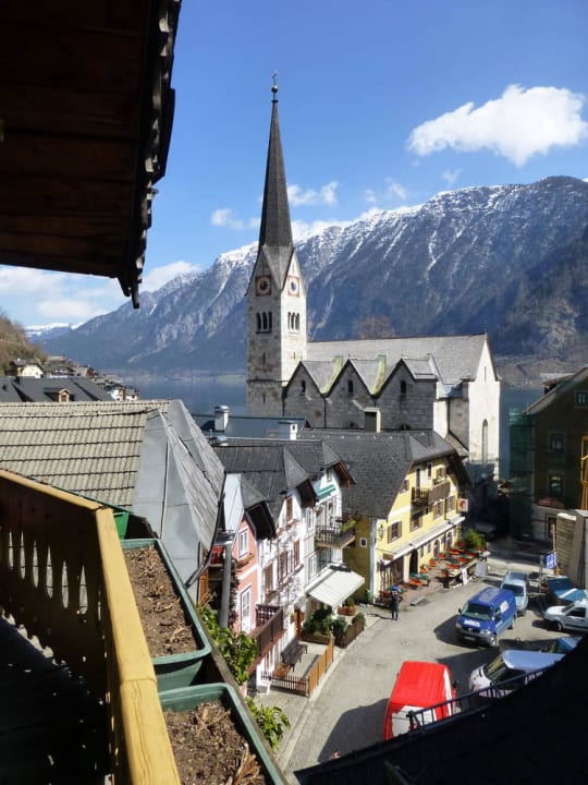 Вид с балкона Seewirt Zauner