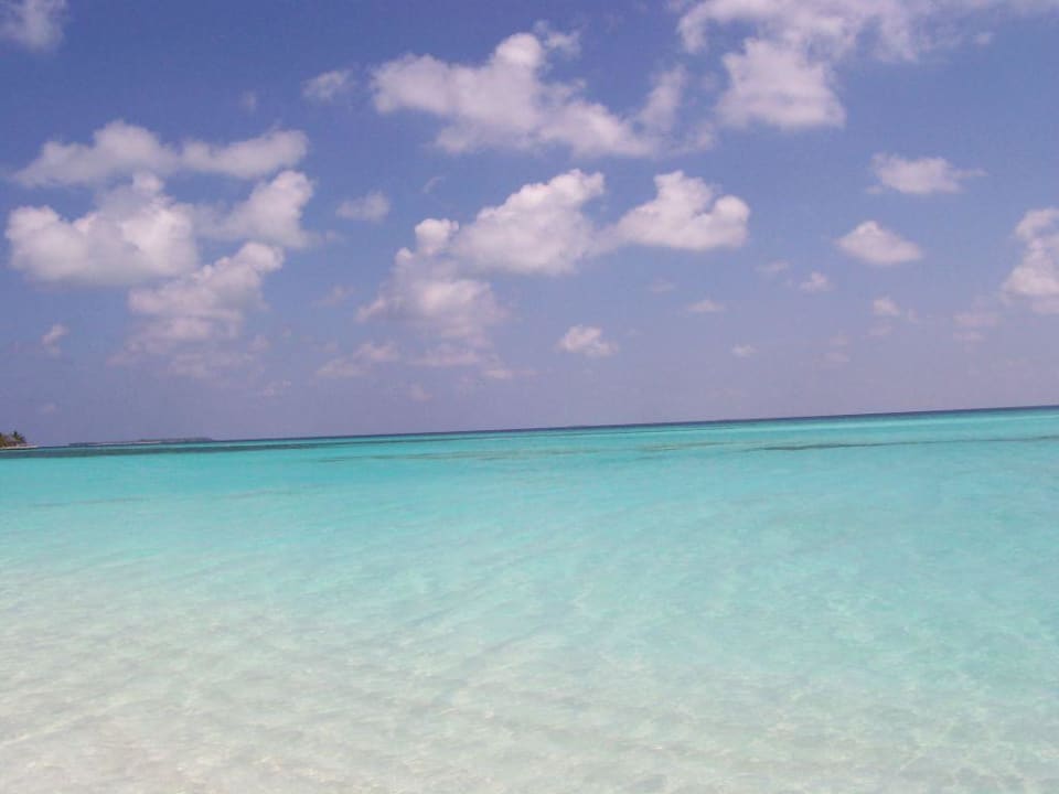 Lagune vorm Bungalow Kuredu Island Resort & Spa