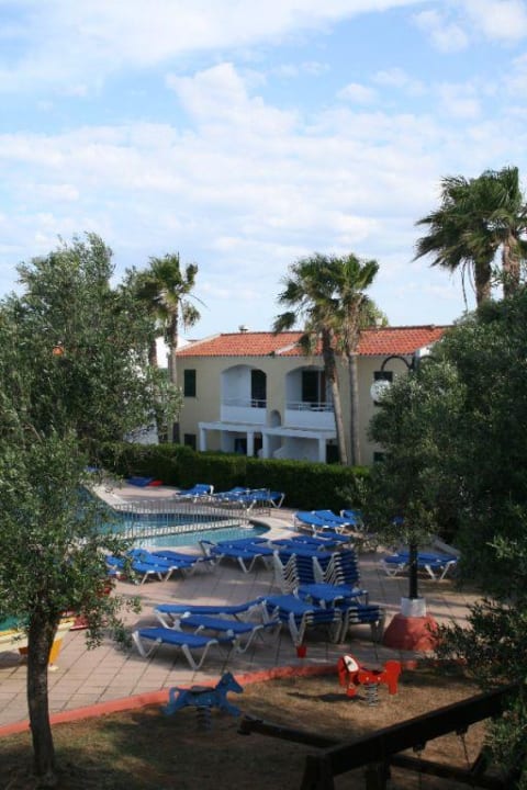 Blick vom Balkon Apartments Cales De Ponent