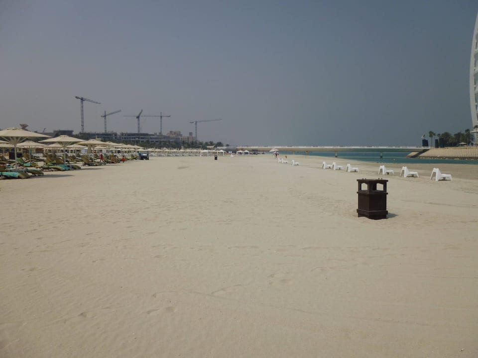 Feiner Weißer Sand Jumeirah Beach Hotel