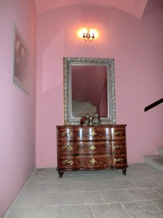 Treppenaufgang Hotel Salva Guarda