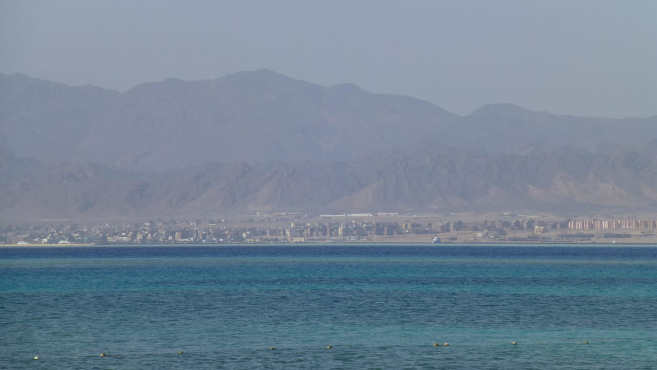 Blick auf Safaga Hotel Sheraton Soma Bay Resort