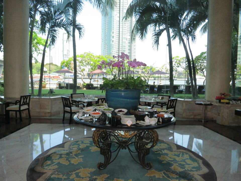 Teetime in der Riverside Lounge Shangri-La Hotel, Bangkok