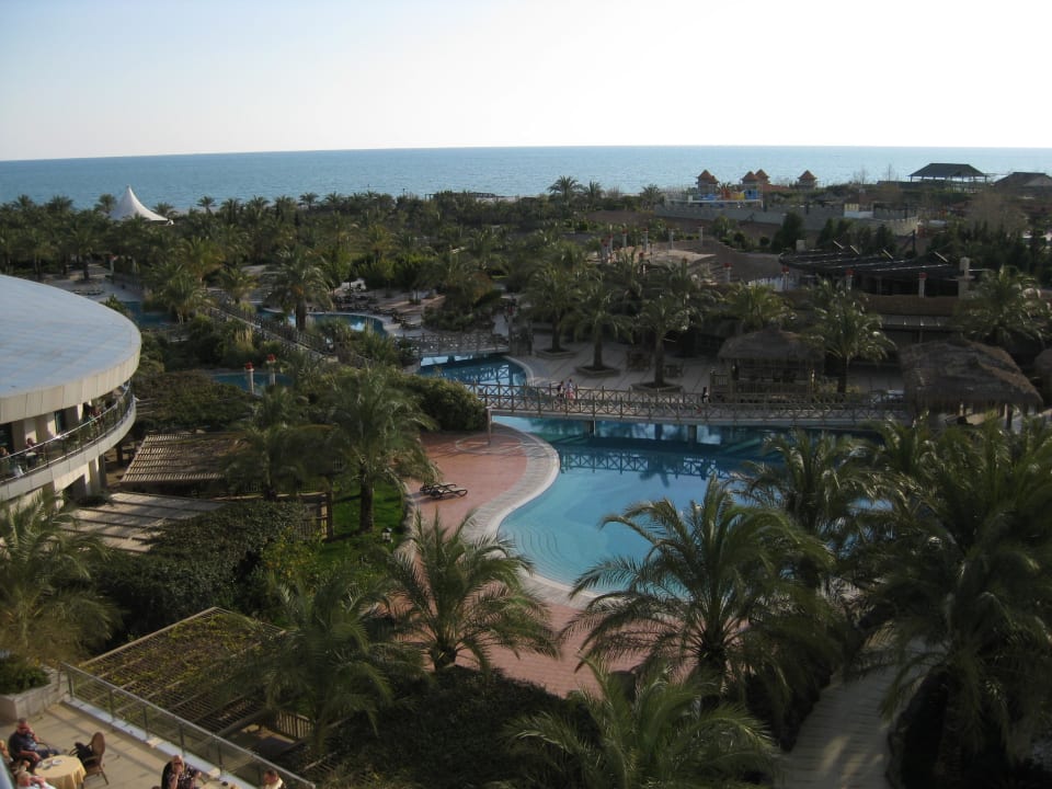 Aussicht vom 3. Stock Royal Wings Hotel