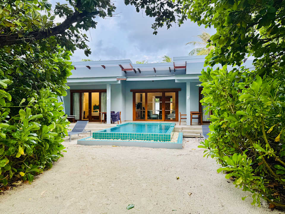 Außenansicht Ifuru Island Maldives