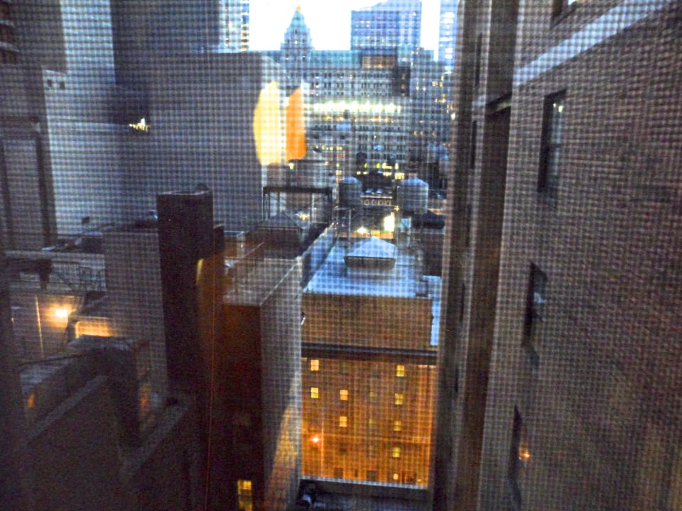 Ausblick  Hotel Edison