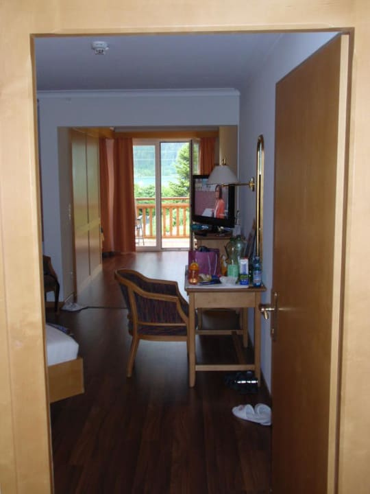 Eingang zum Zimmer Familienresort Buchau