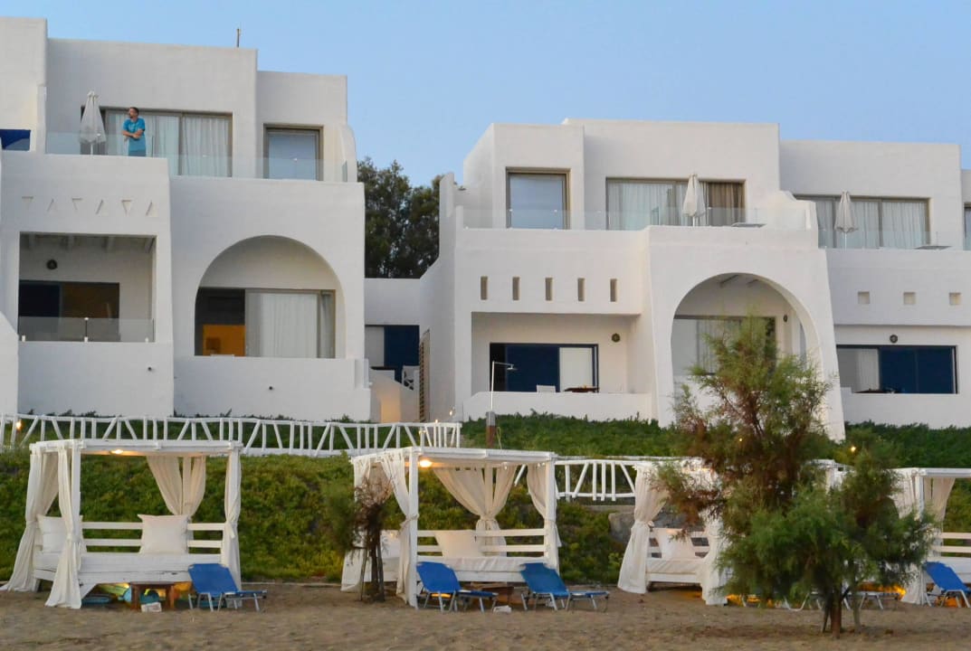 Vue bungalow côté mer Knossos Beach Bungalows Suites Resort & Spa