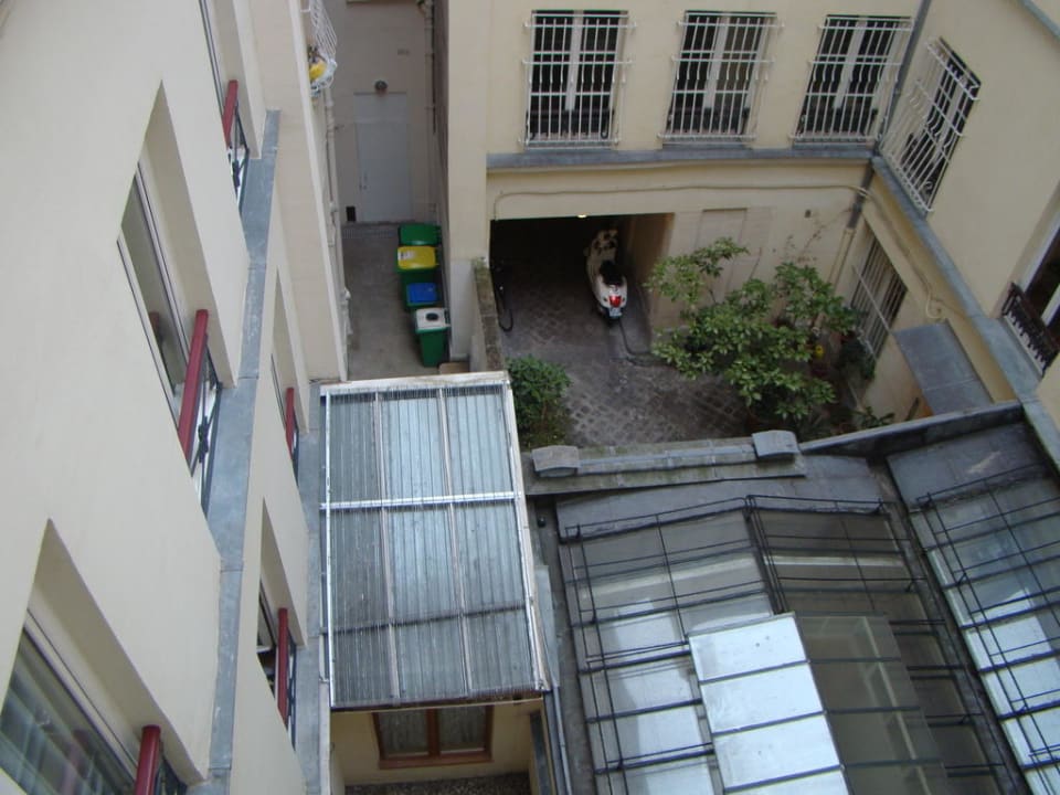 Innenhof Hotel Little