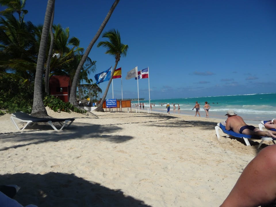 Srand in Richtung Norden Grand Palladium Select Bávaro Resort & Spa