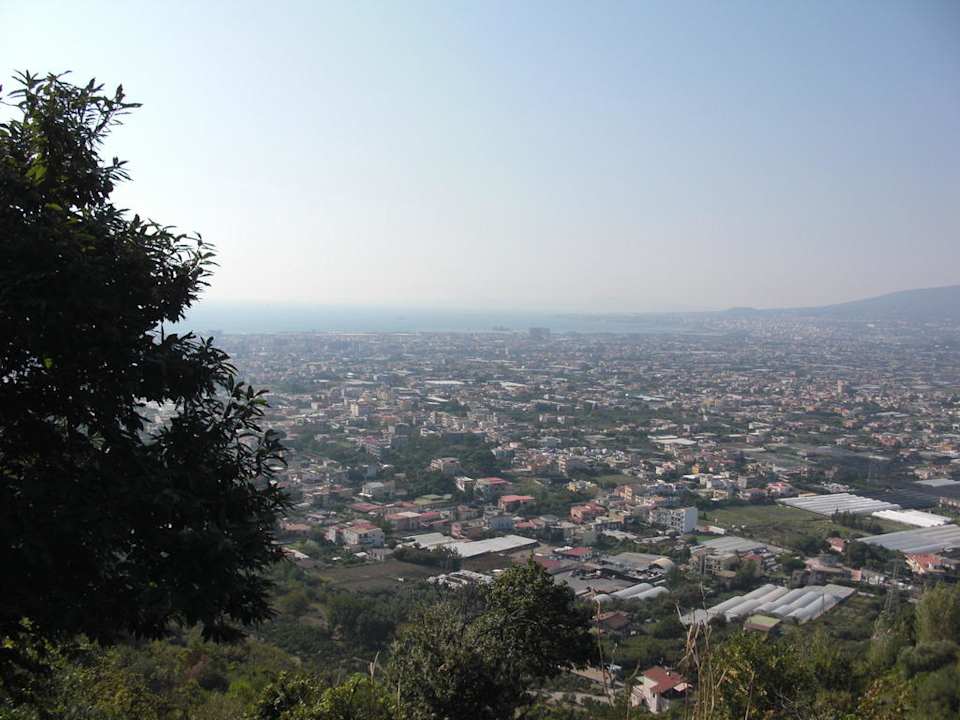 Blick von Terrasse Villa Palmentiello