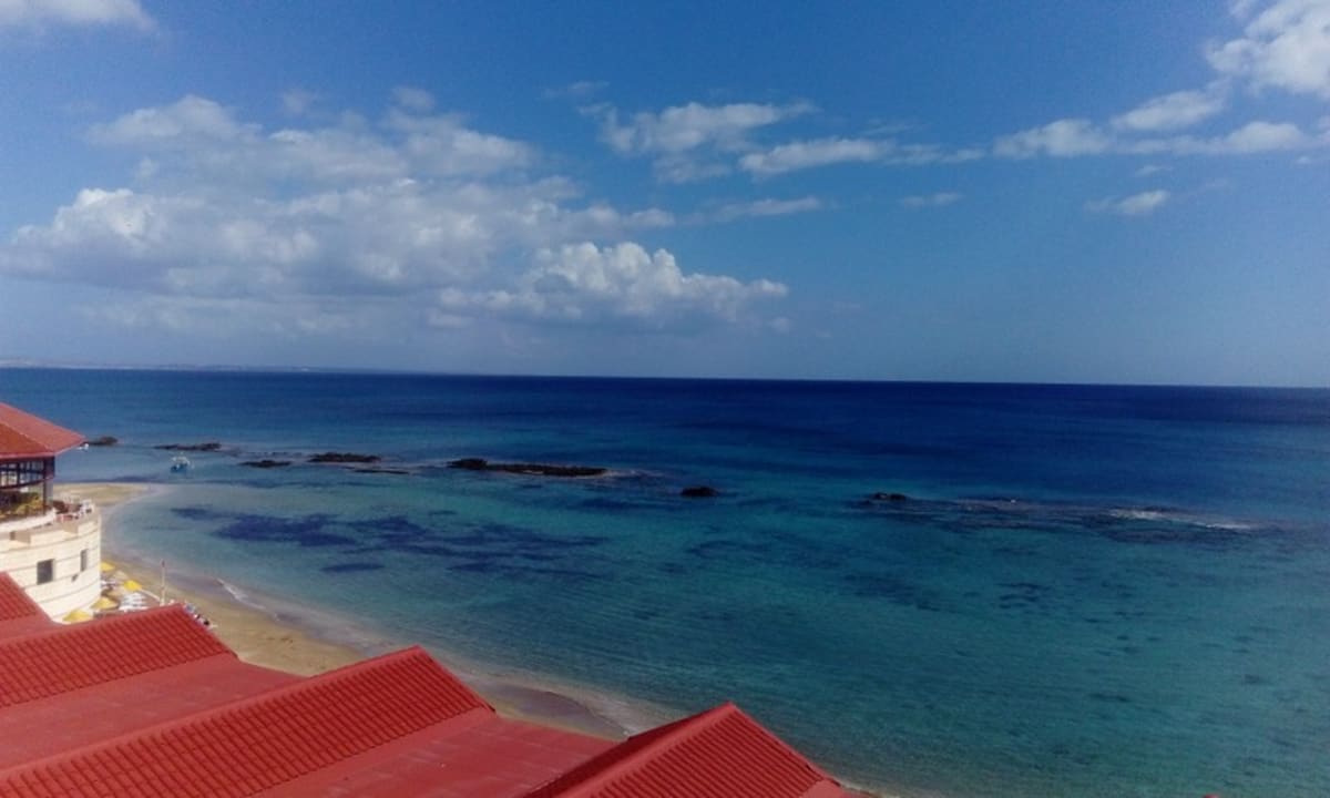 Traumhafter Ausblick vom Balkon Salamis Bay Conti Resort Hotel & Casino