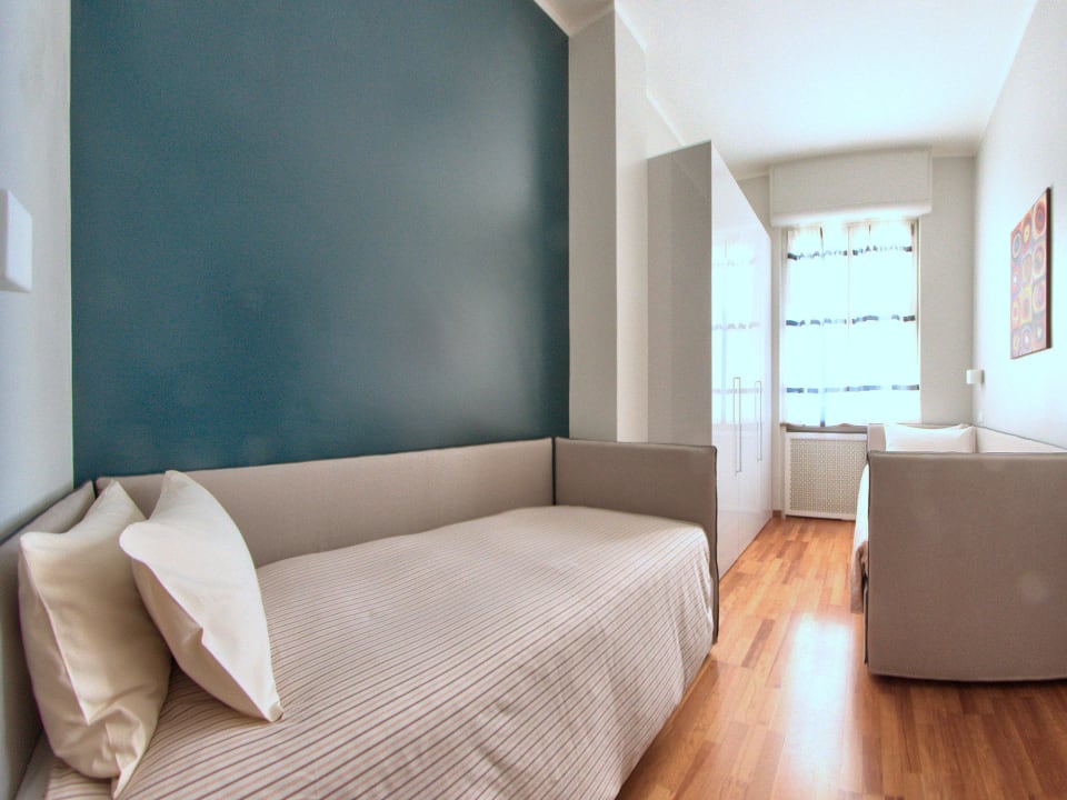 Schlafzimmer Milan Apartment Rental