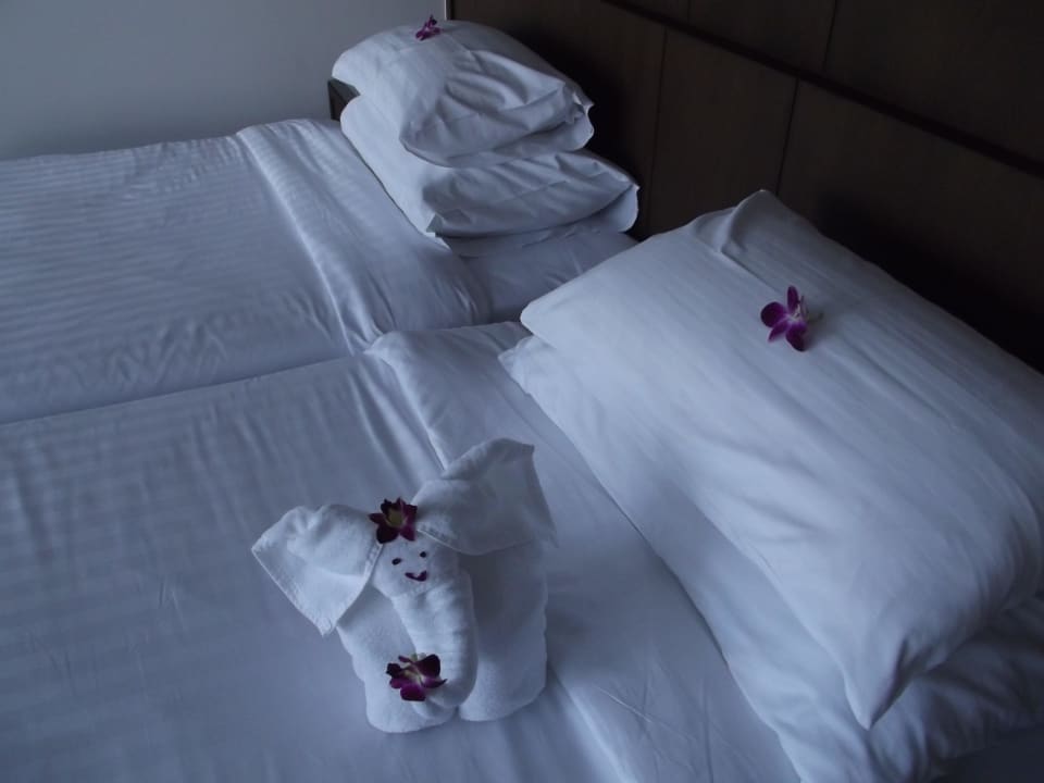 Kleine Aufmerksamkeit vom Housekeeping Personal Cape Panwa Hotel