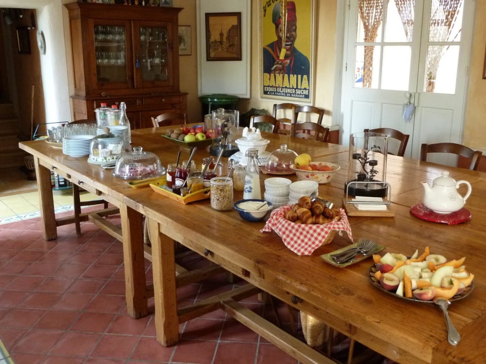 Frühstücksbuffet Hotel Une Campagne en Provence