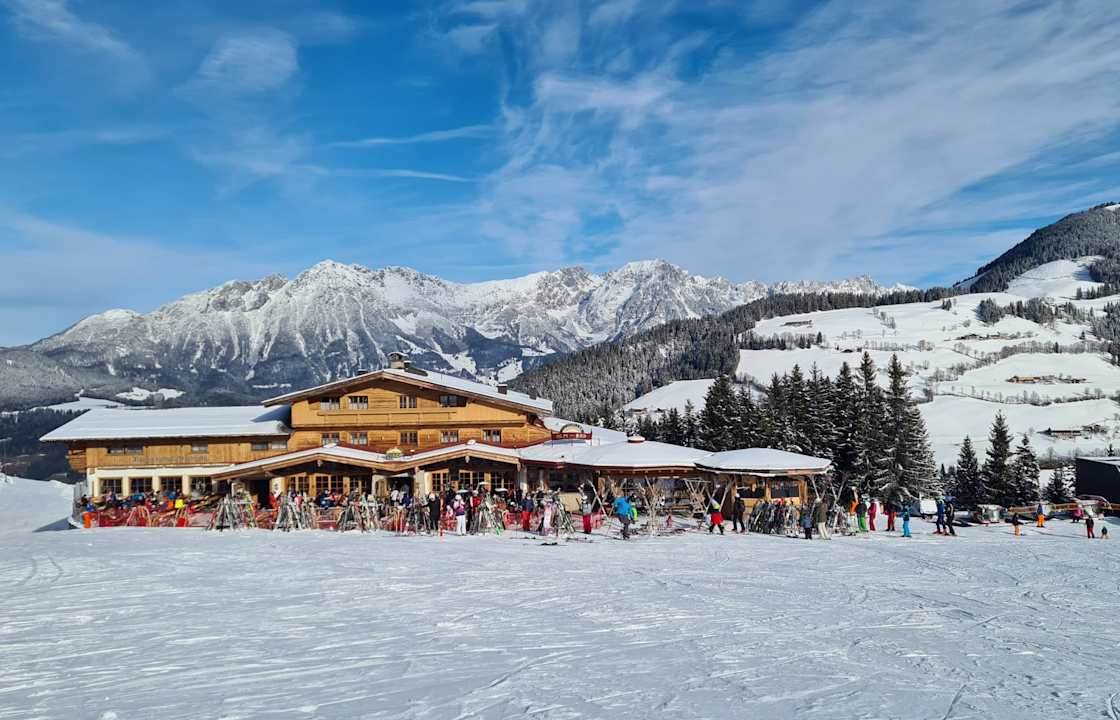 Außenansicht Alpengasthof Hochsöll