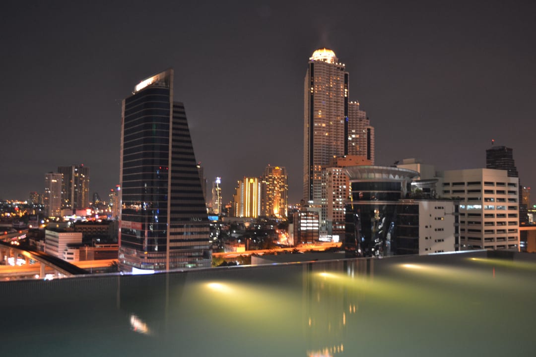 Toller Blick auf die Kuppel des "Lebua" Eastin Grand Hotel Sathorn