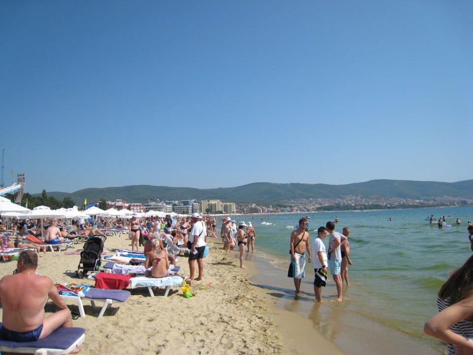 PLage Sonny beach DAS Club Hotel Sunny Beach