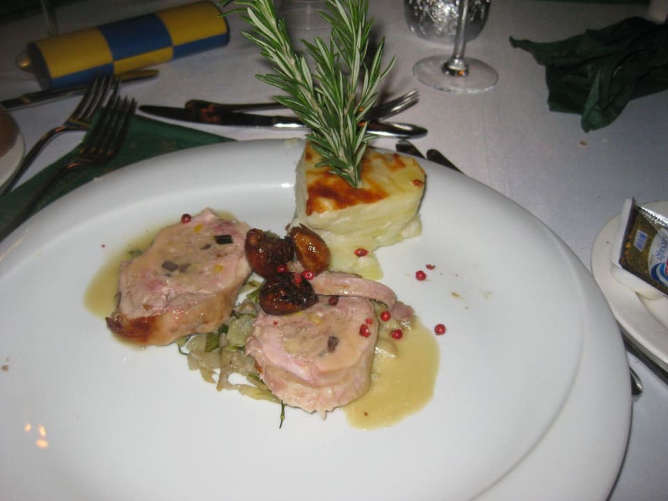 Hauptgang Weihnachten Diamond Excellence Resort & Spa